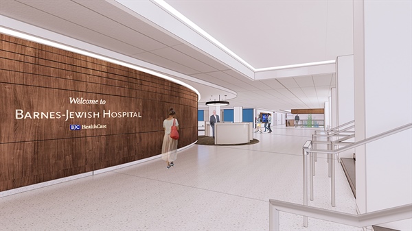 Transforming Barnes-Jewish Hospital’s Plaza Entry