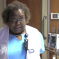 Get to know general medicine nurse Sylvia Brown!