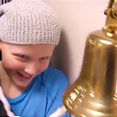 Your support can help more kids ring the bell at Siteman Kids at St. Louis Children's Hospital