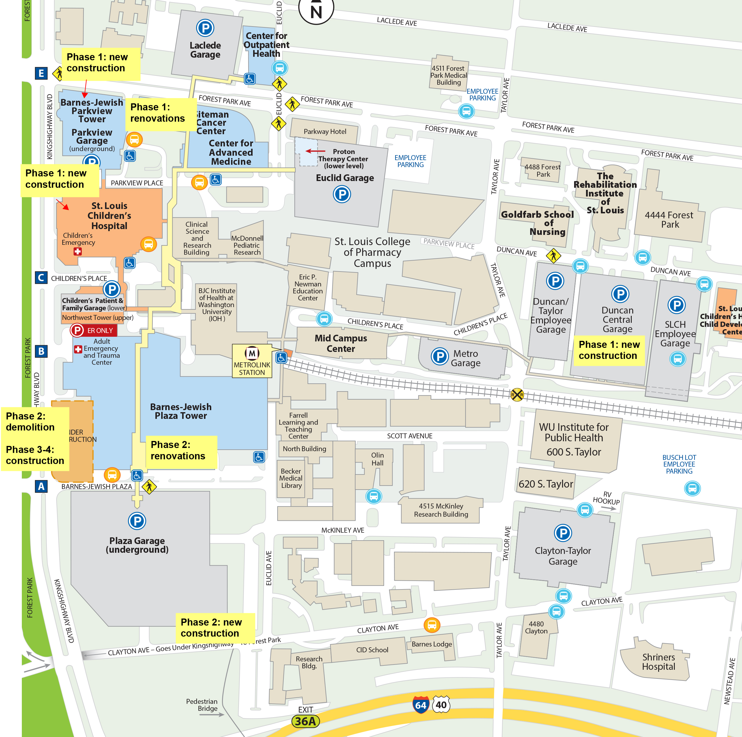 Extended Campus Map
