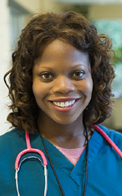 Smiling Nurse - BJC HealthCare Employee Onboarding