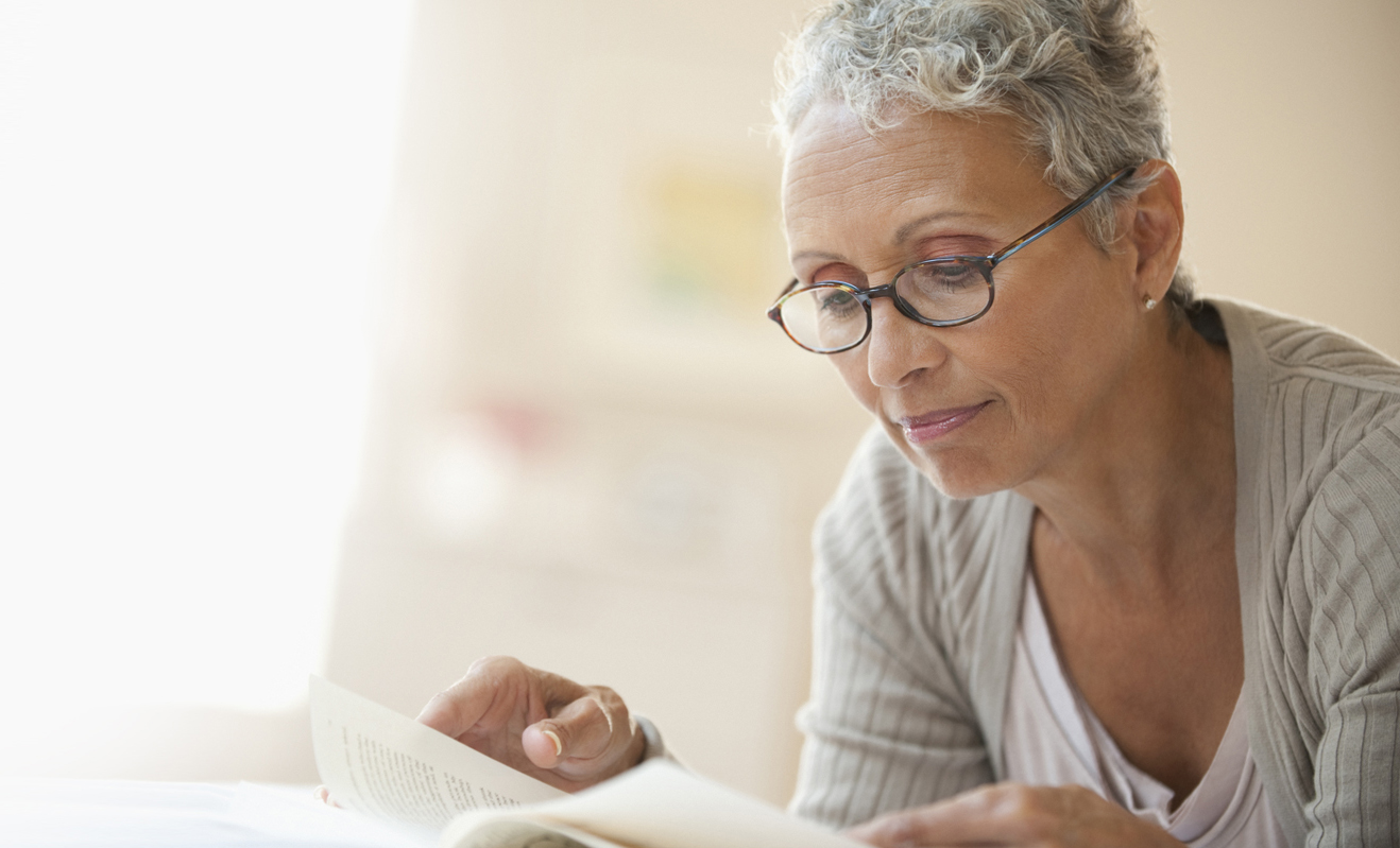 Woman reading