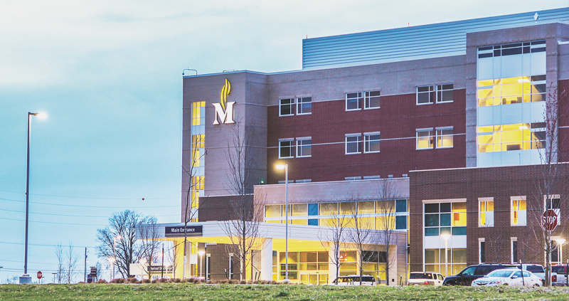 picture of the outside of memorial hospital shiloh birthing center