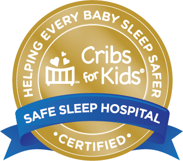 image of award for safe sleep certified