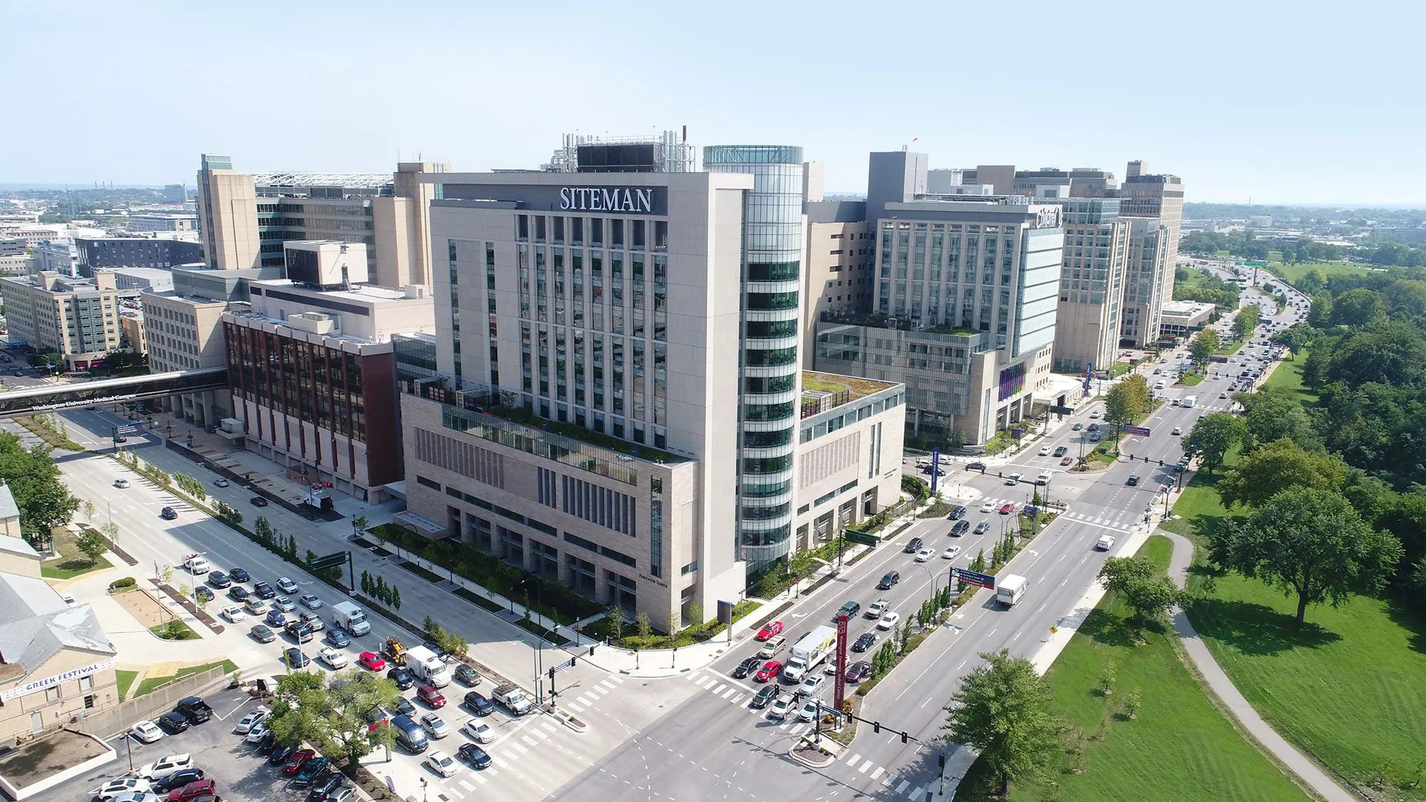 Siteman Cancer Center building
