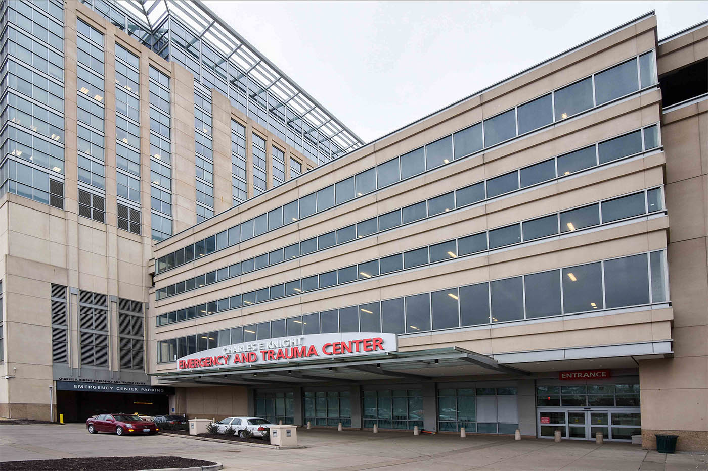 Barnes-Jewish Hospital Emergency and Trauma Entrance