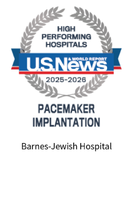 US News High Performing Hospitals Badge 2025-2026: Pacemaker