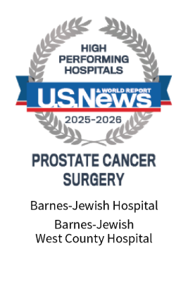 US News High Performing Hospitals Badge 2025-2026: Prostate Cancer