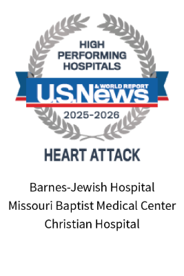US News High Performing Badge 2025-2026: Heart Attack