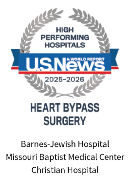 US News 2025 High Performing Badge: Heart Surgery