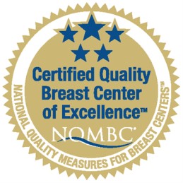 Certified Quality Breast Center of Excellence Logo