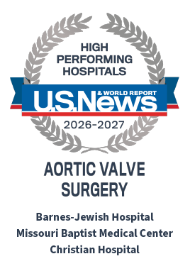 2026-2026 USNWR Aortic Valve Surgery Badge