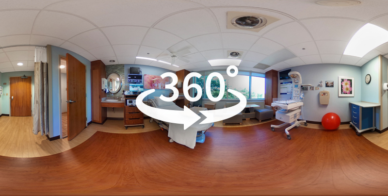 Virtual tour image with 360 degrees