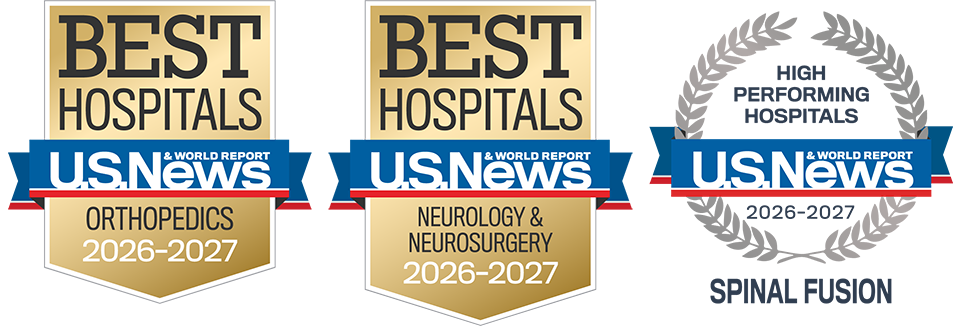 USNWR best hospitals for Back and neck pain