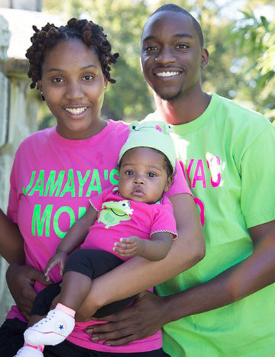 a couple with their baby