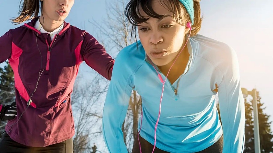 Runner with asthma