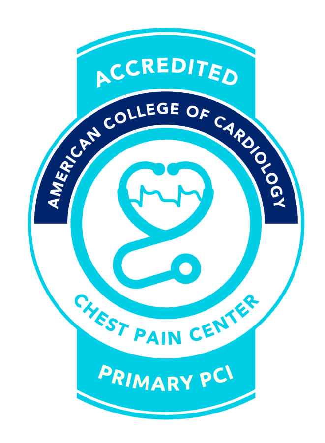  American College of Cardiology Chest Pain Center accreditation seal