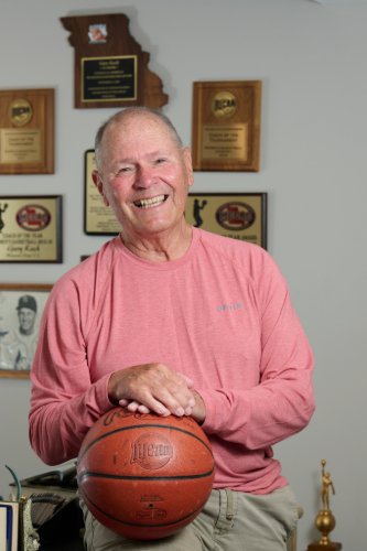 Patient Gary Koch smiling