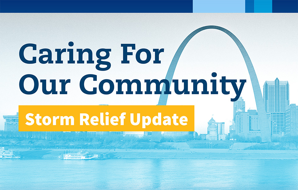 Storm Relief Update graphic