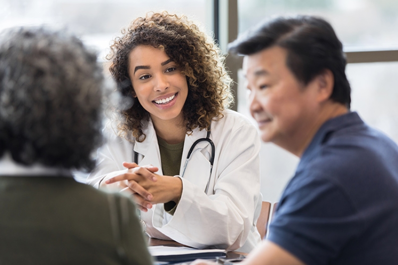 Physician and patient
