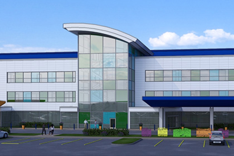 Rendering of St. Louis Children’s at CoxHealth construction