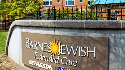Outdoor building sign of Barnes-Jewish Extended Care
