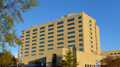 Outside entrance to Christian Hospital