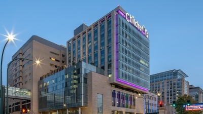 Outside view of St. louis Children's Hospital