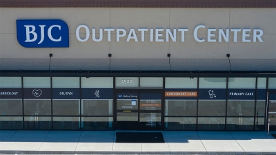 Building view of BJC Medical Group Cardiology at Wentzville
